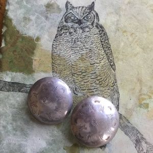 Sterling silver Southwestern earrings